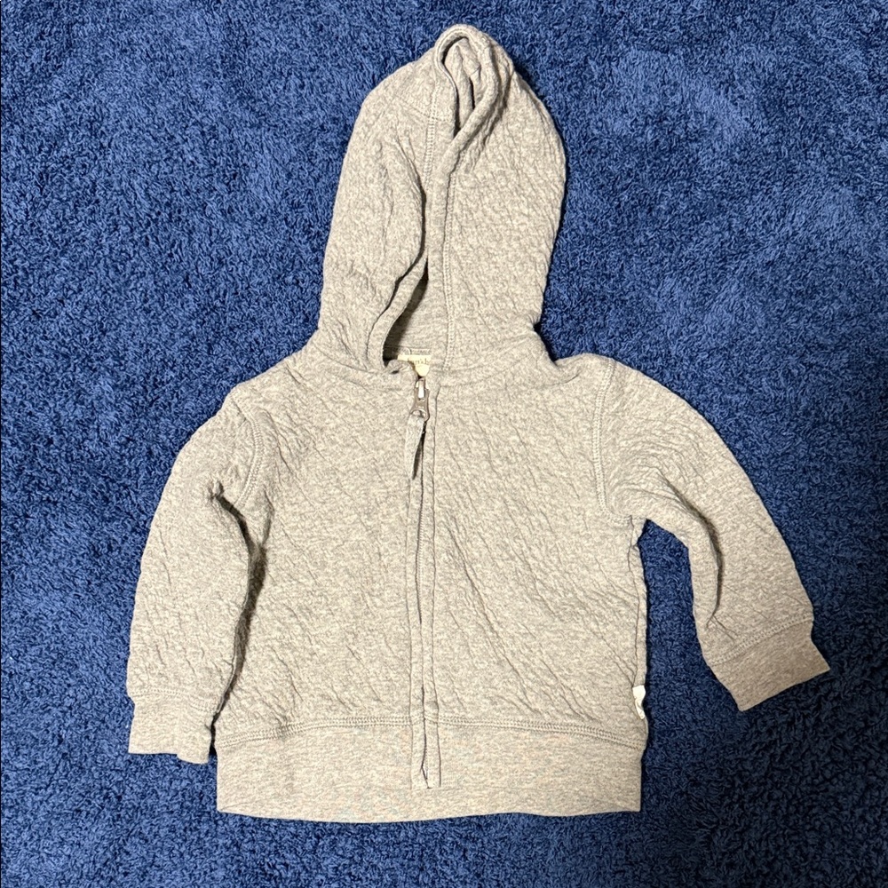 Burt's Bees Heather Gray Kids Hoodie